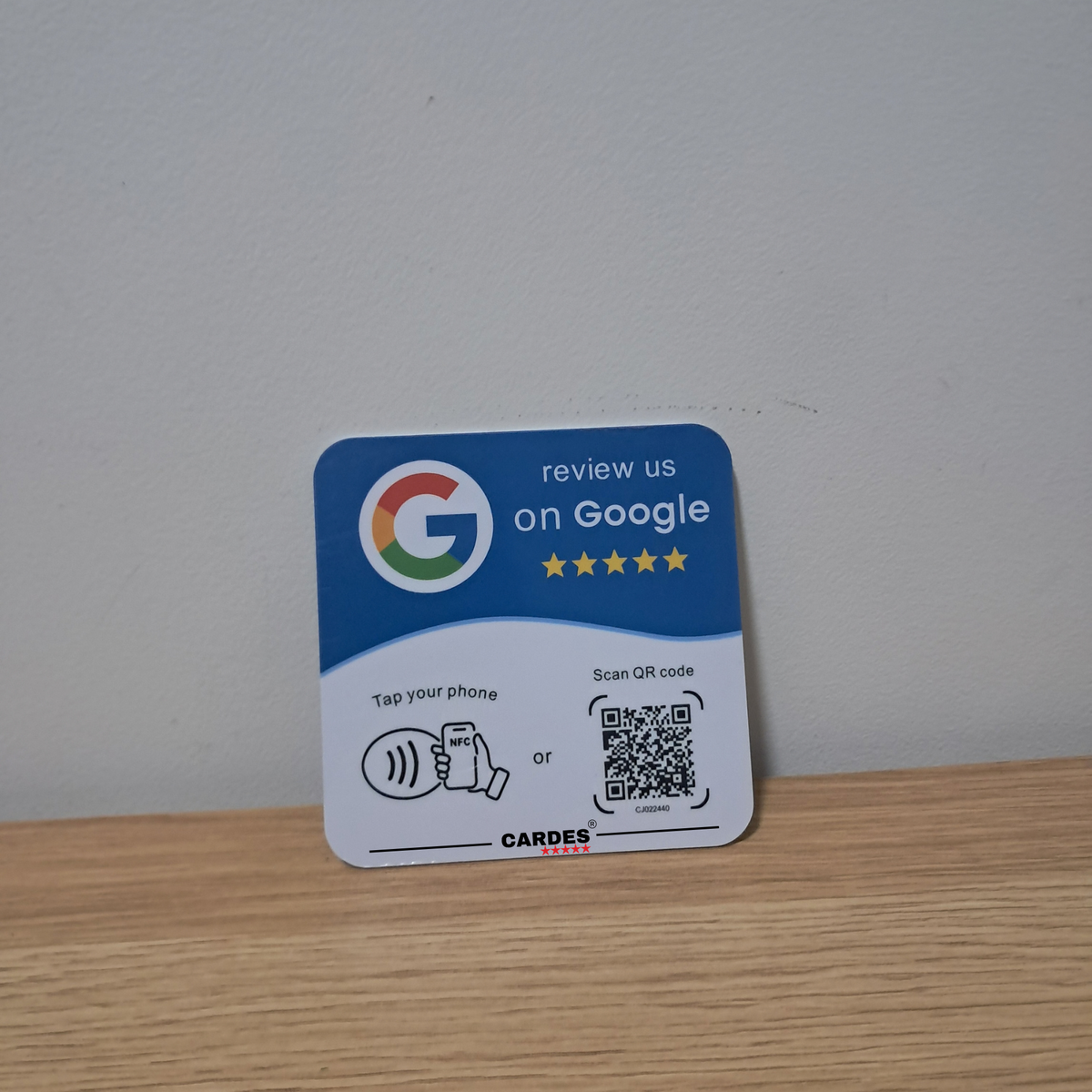 Adhesivo NFC reseñas Google